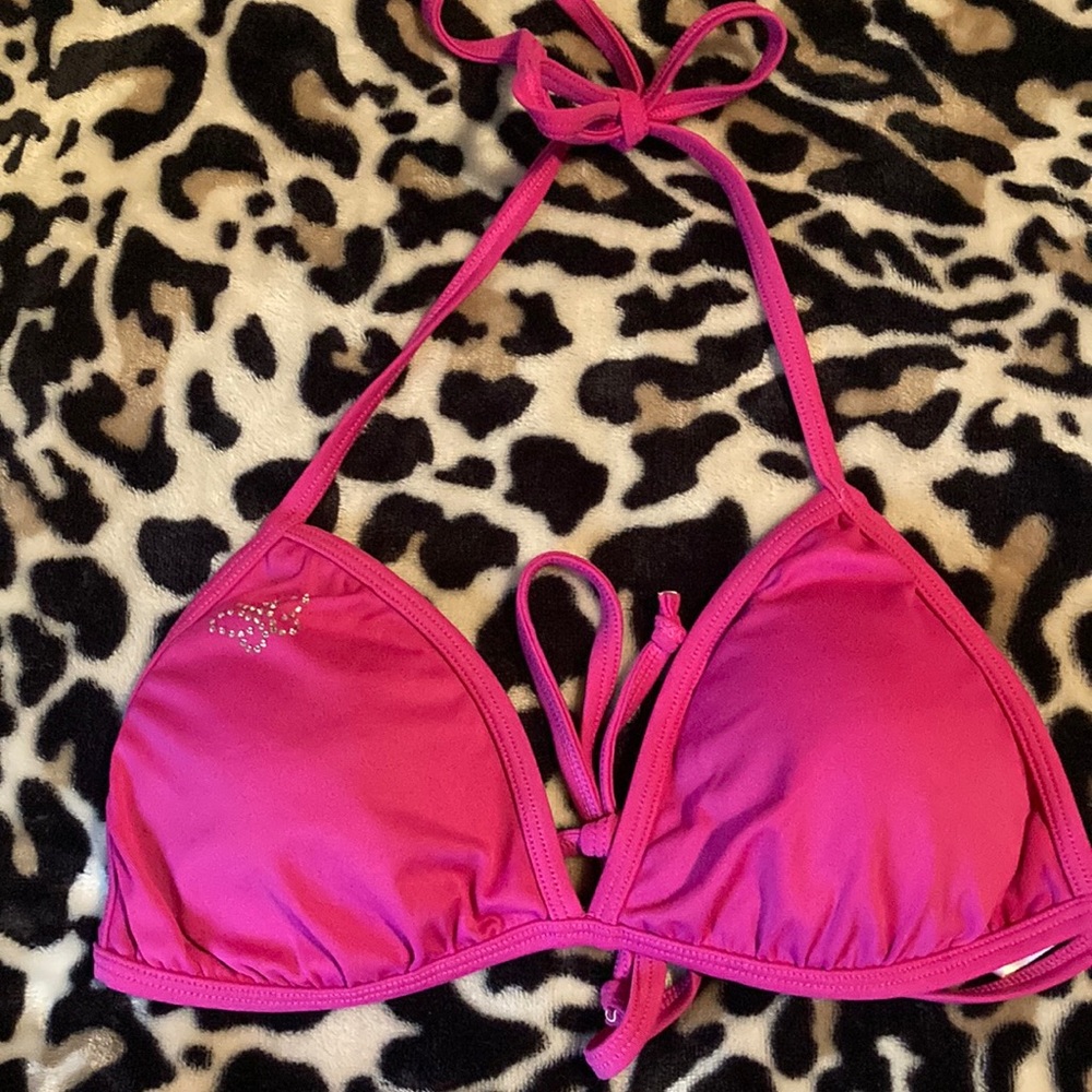 Rhinestone bikini top